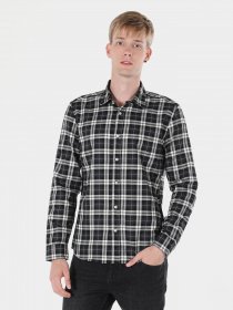 Рубашка повседневная Colin’s модель CL1059816BLK Фото