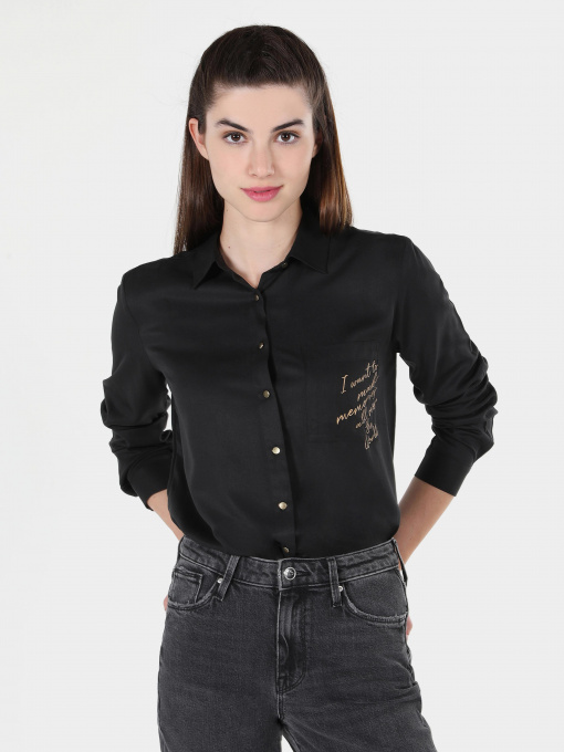 Сорочка повсякденна Colin’s модель CL1060145BLK Фото