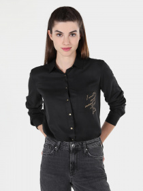 Рубашка повседневная Colin’s модель CL1060145BLK Рубашка повседневная Colin’s модель CL1060145BLK Фото