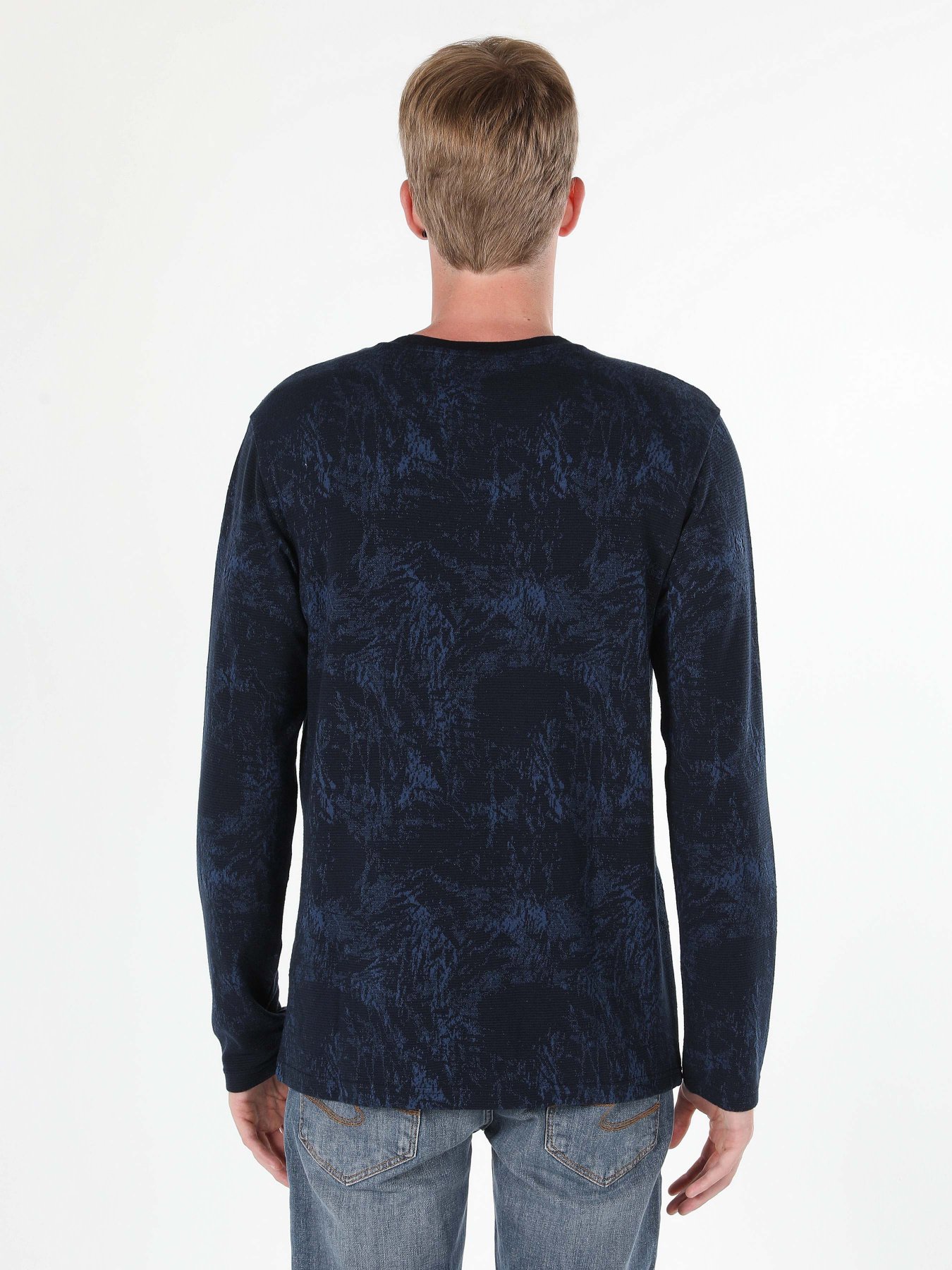 Лонгслив Colin’s модель CL1060214NAV Фото