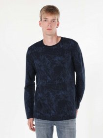 Лонгслив Colin’s модель CL1060214NAV Фото