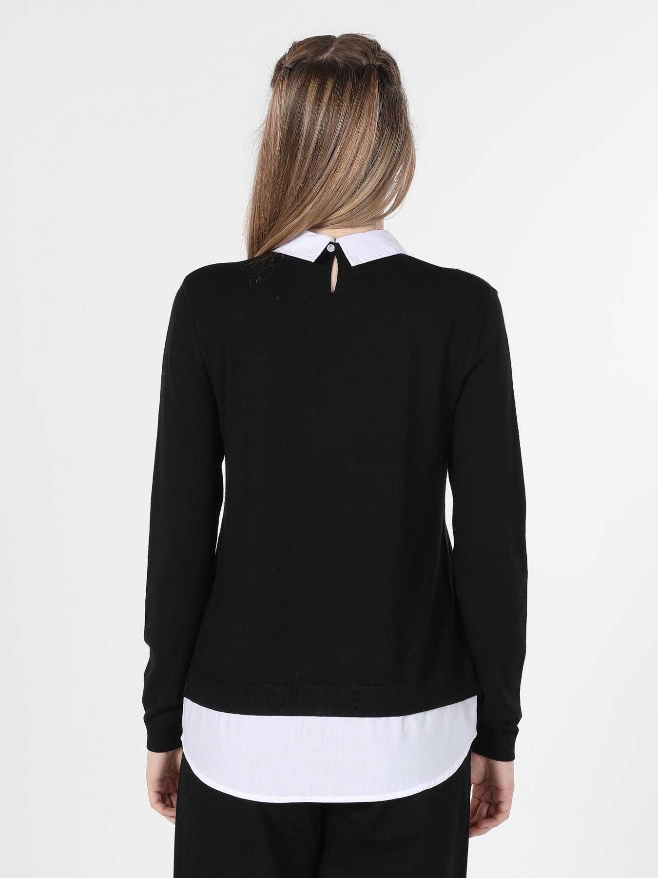 Джемпер Colin’s модель CL1060280BLK Фото