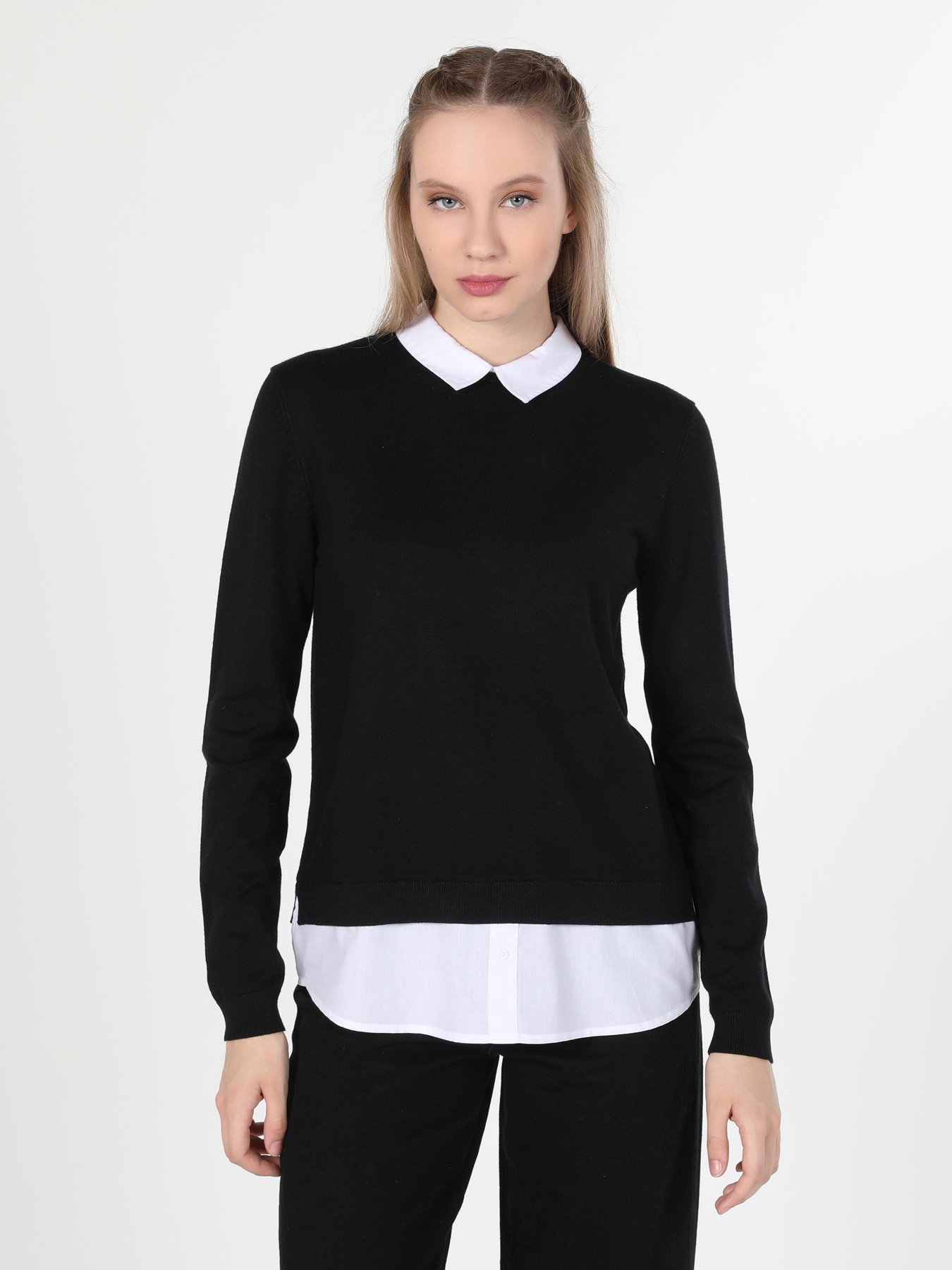 Джемпер Colin’s модель CL1060280BLK Фото