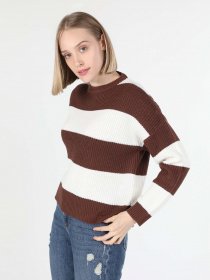 Джемпер Colin’s модель CL1060295BRW Фото