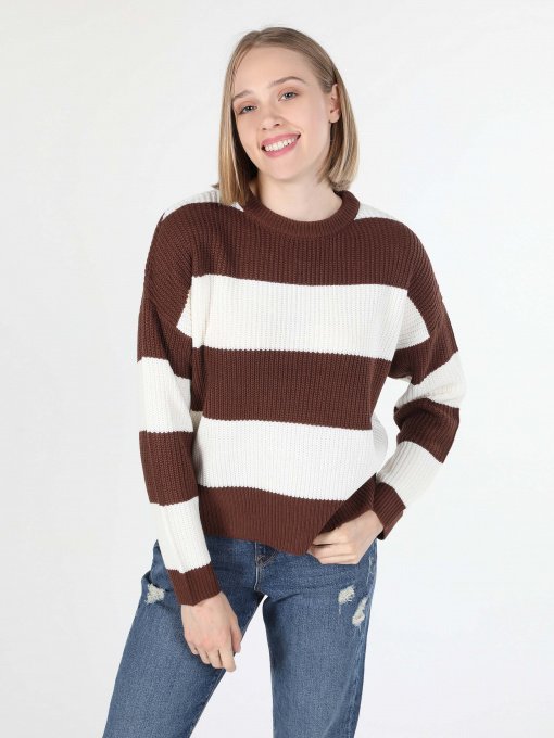 Джемпер Colin’s модель CL1060295BRW Фото