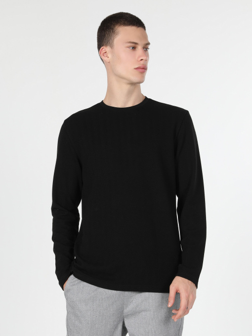 Лонгслів Colin’s модель CL1060482BLK Фото