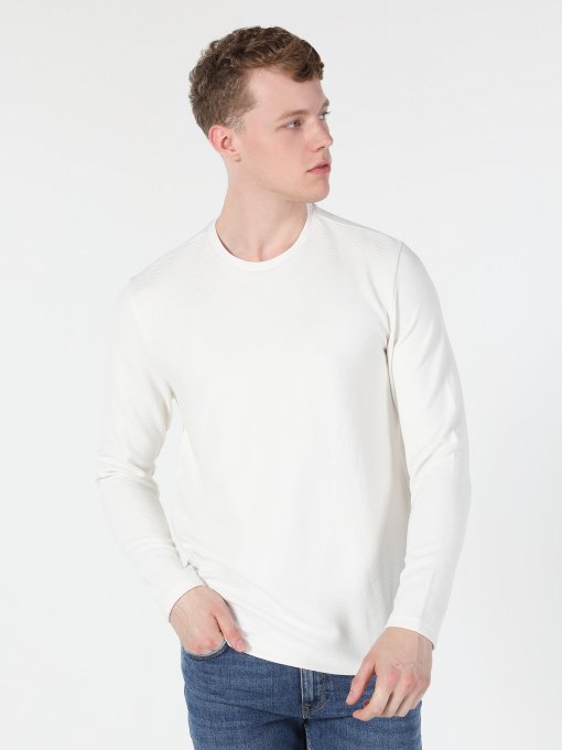 Лонгслив Colin’s модель CL1060482OFW Фото