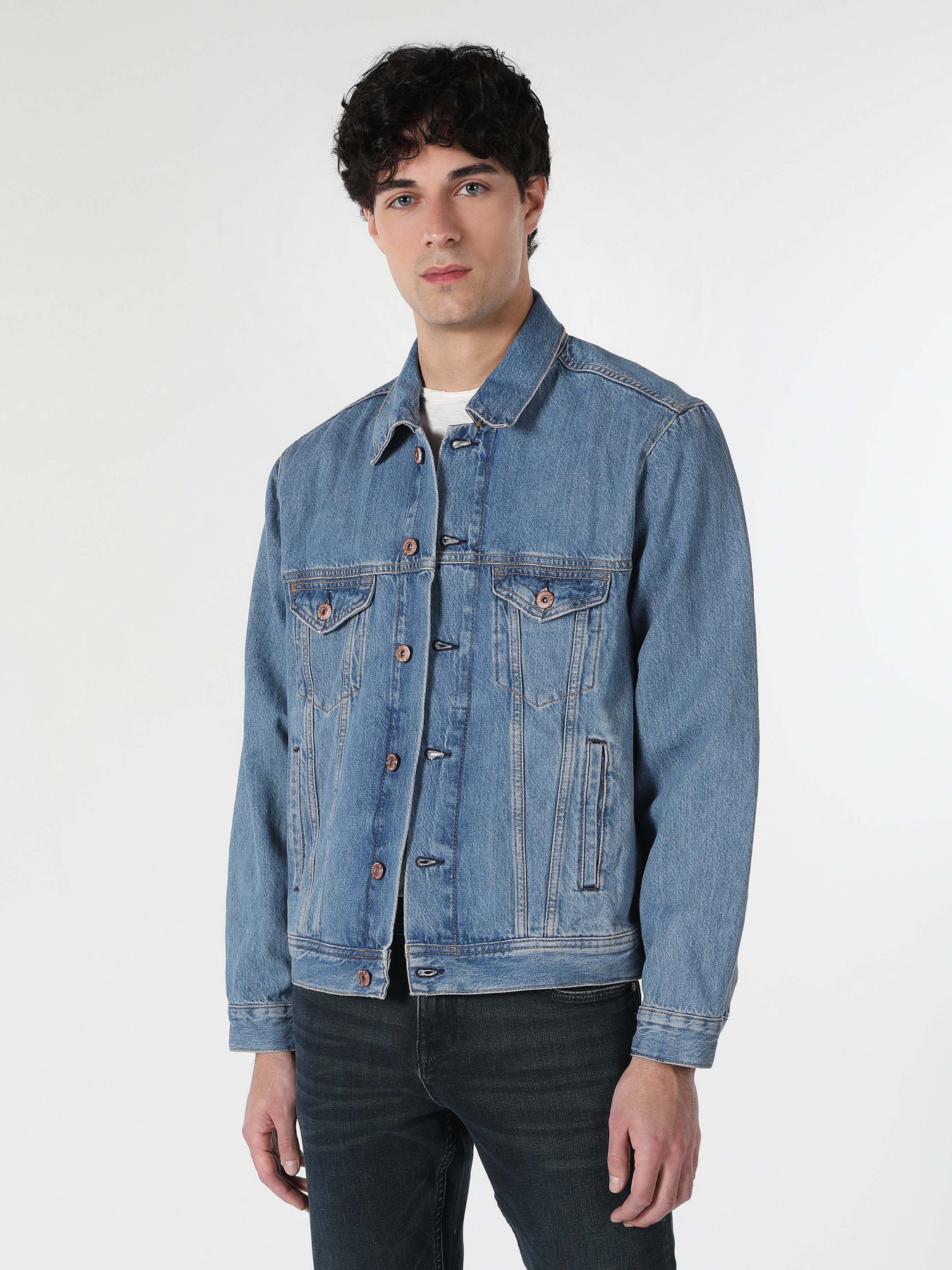 Джинсовая куртка Colin’s модель CL1060828DN42254 Фото