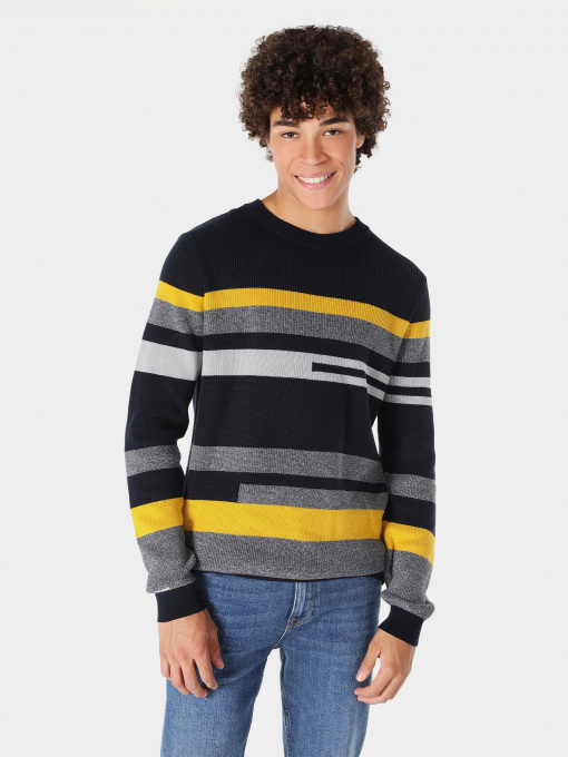 Джемпер Colin’s модель CL1060910NAV Фото