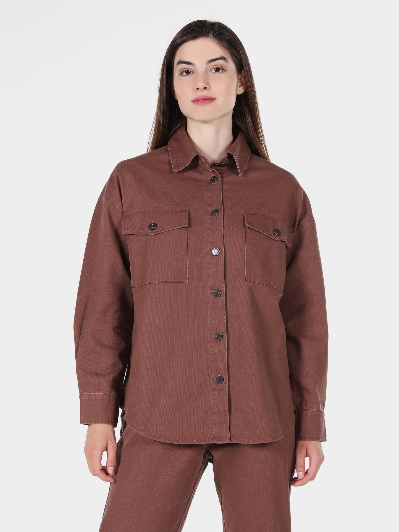 Сорочка Colin’s модель CL1060926LBR Фото