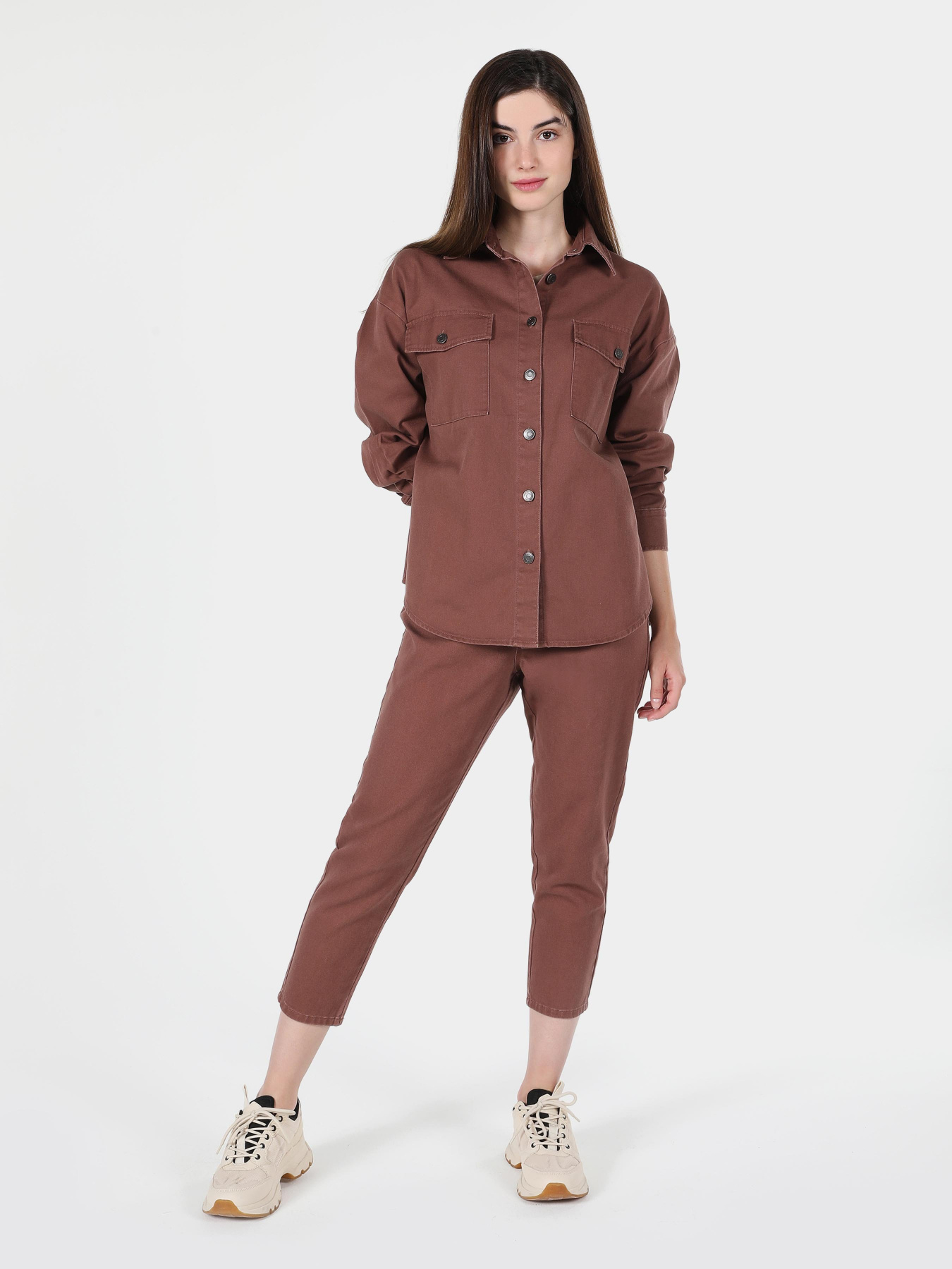 Сорочка Colin’s модель CL1060926LBR Фото