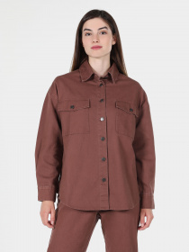 Сорочка Colin’s модель CL1060926LBR Фото