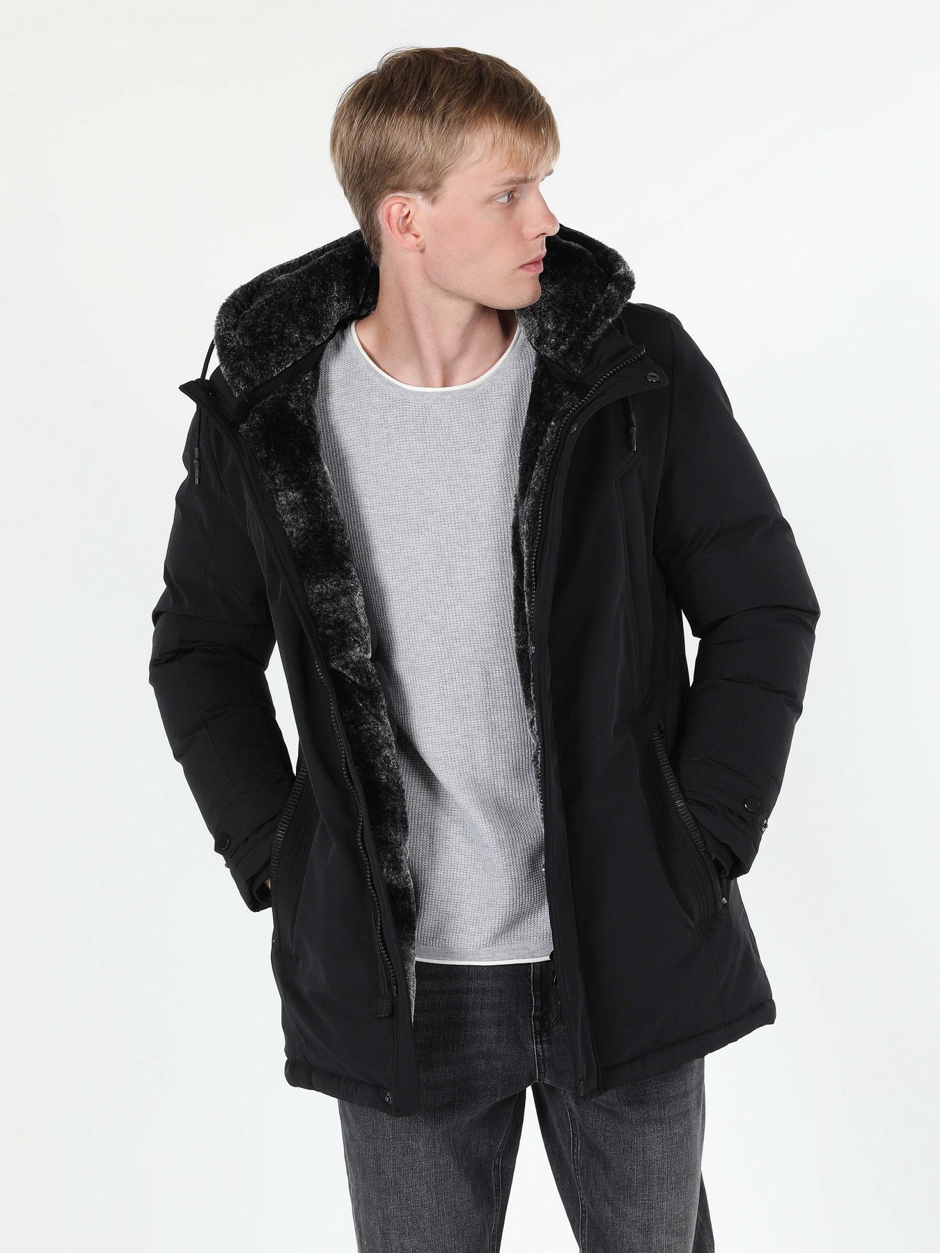 Парка Colin’s модель CL1060983BLK Фото