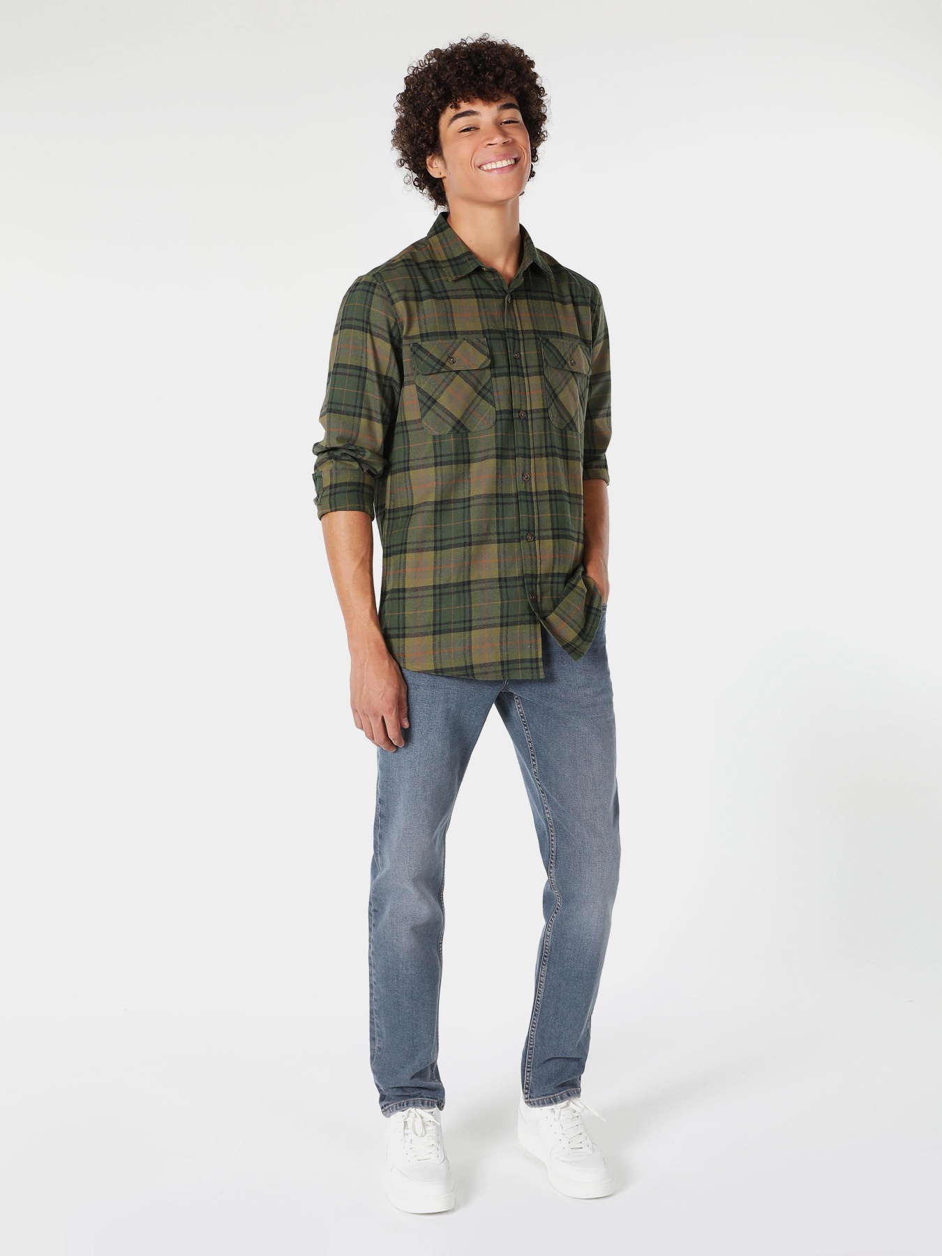 Сорочка Colin’s модель CL1061026KHA Фото