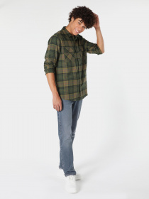 Сорочка повсякденна Colin’s модель CL1061026KHA Фото