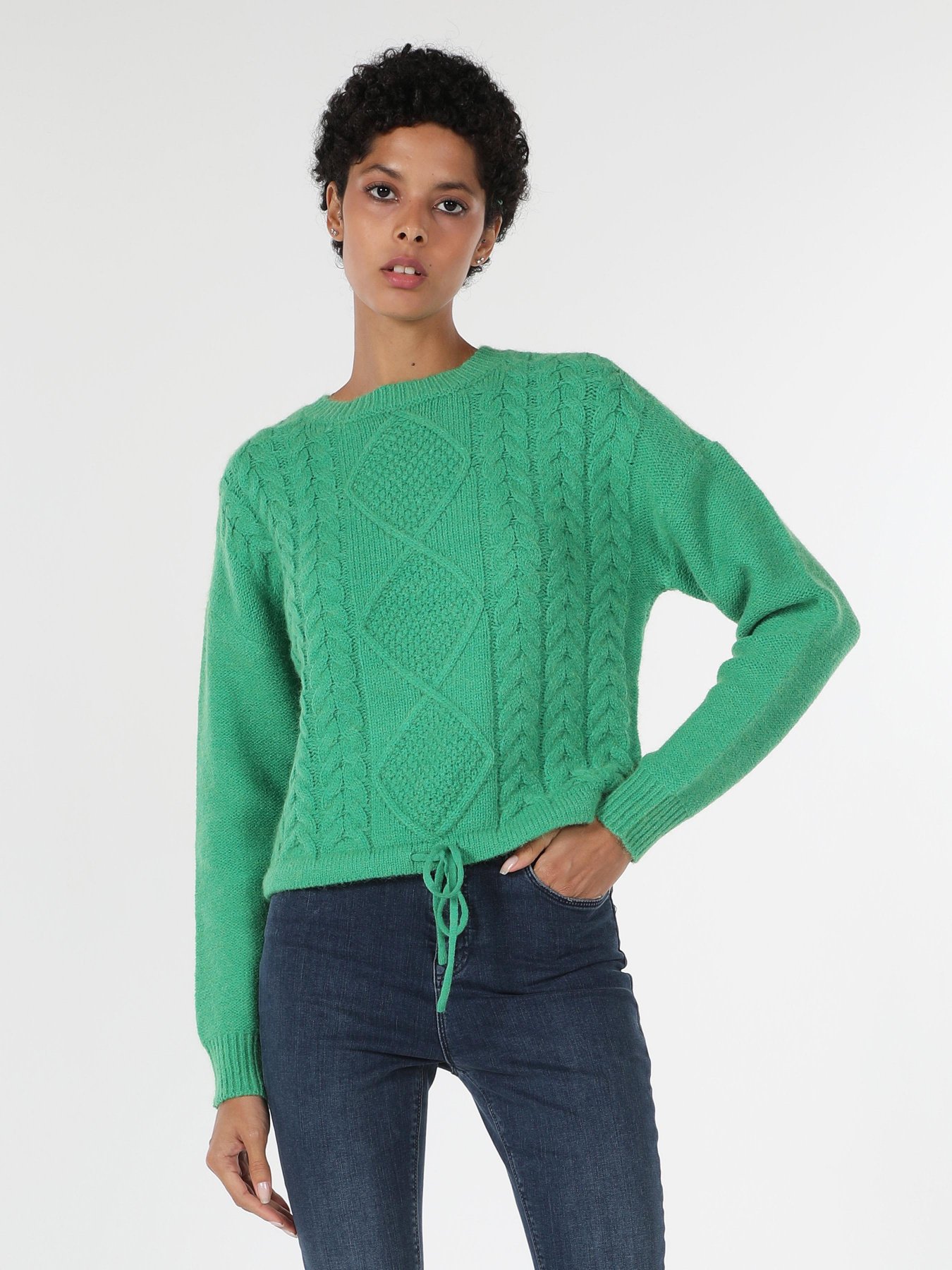 Джемпер Colin’s модель CL1061103GRN Фото