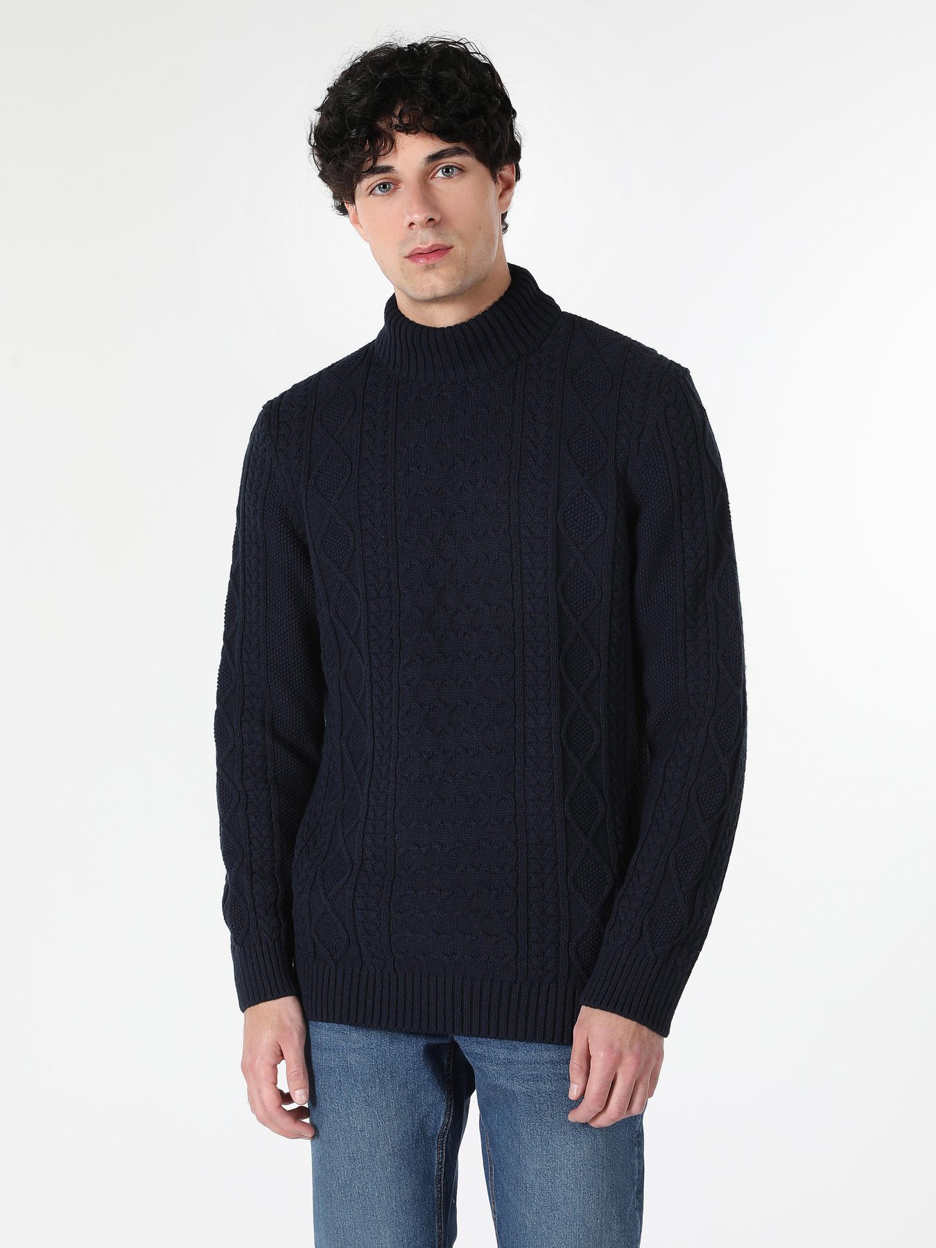 Свитер Colin’s модель CL1061134NAV Фото