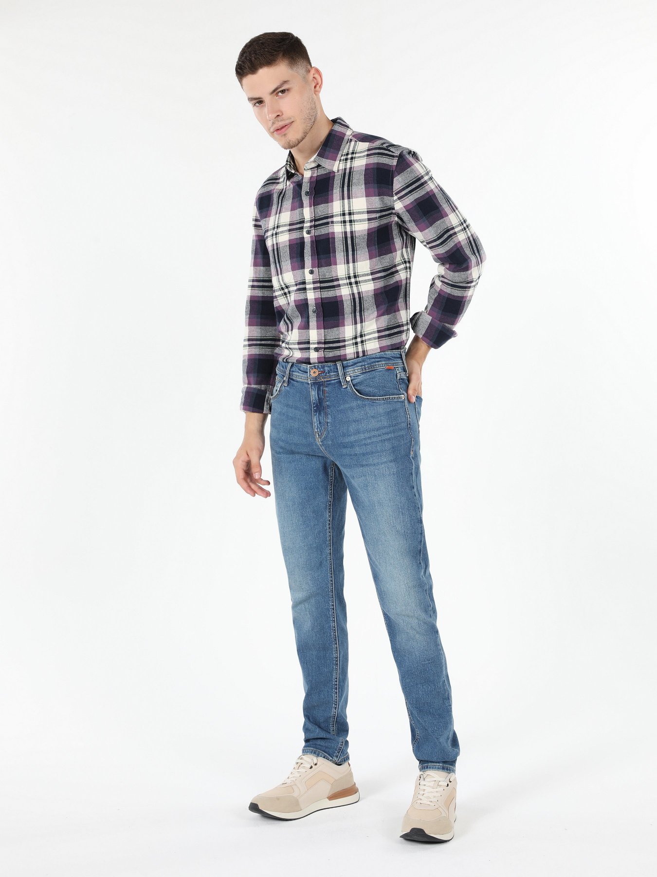 Рубашка Colin’s модель CL1061370PRP Фото