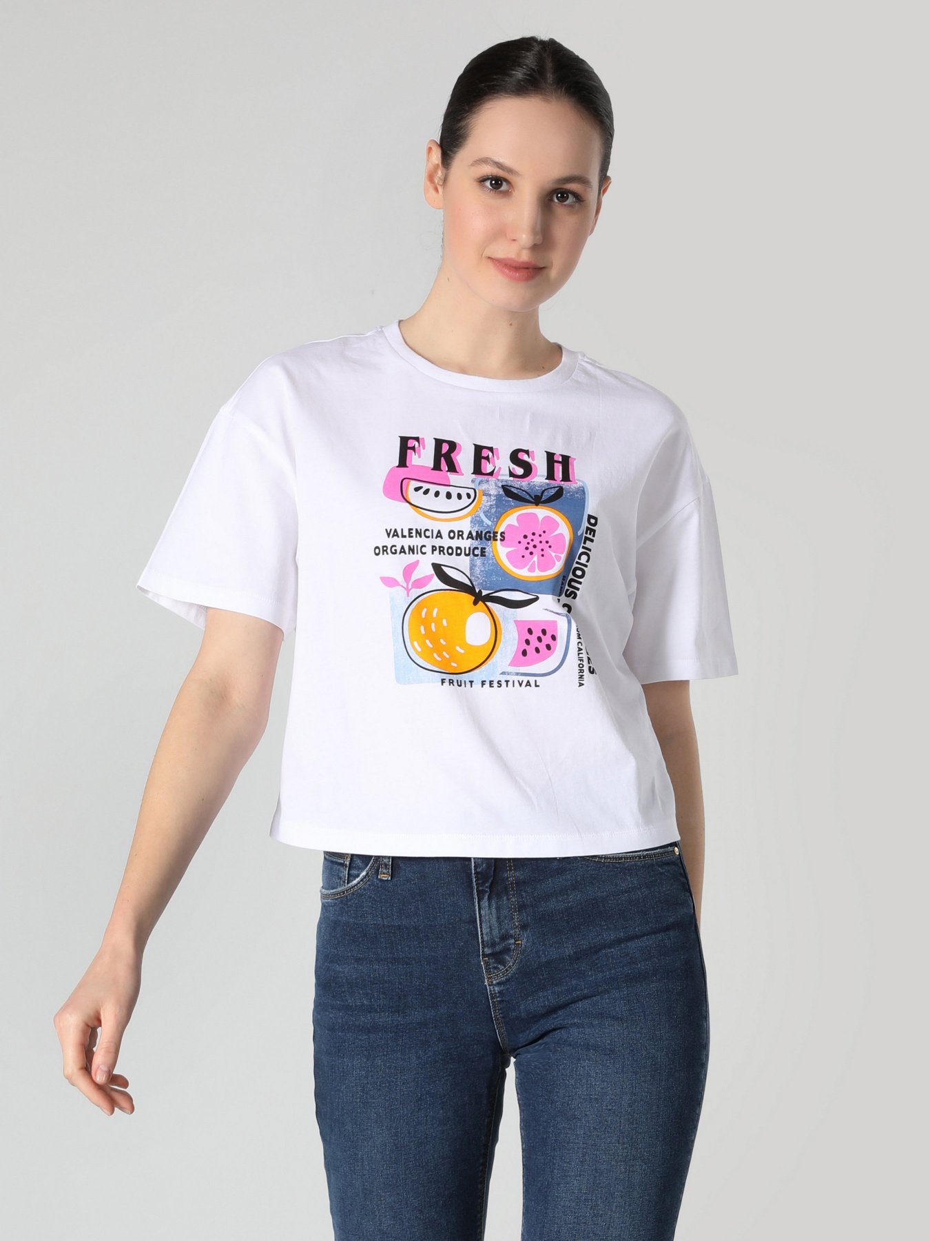 Футболка Colin’s модель CL1062549WHT Фото