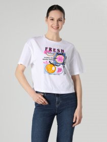 Футболка Colin’s модель CL1062549WHT Фото