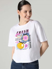 Футболка Colin’s модель CL1062549WHT Фото