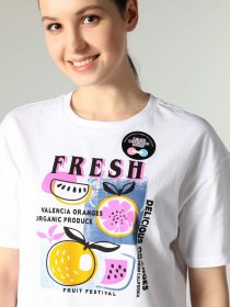 Футболка Colin’s модель CL1062549WHT Фото