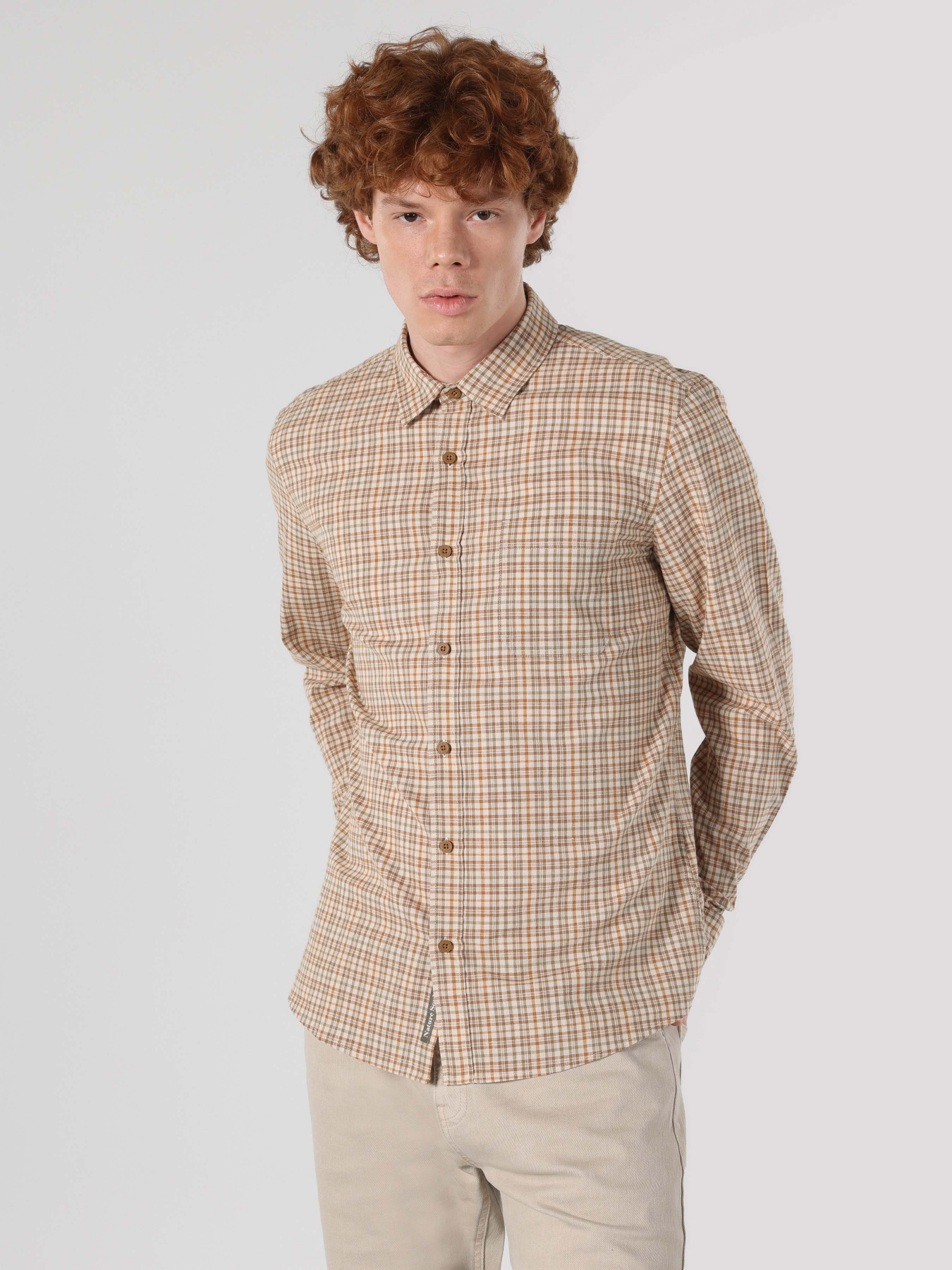 Сорочка Colin’s модель CL1062620CRM Фото