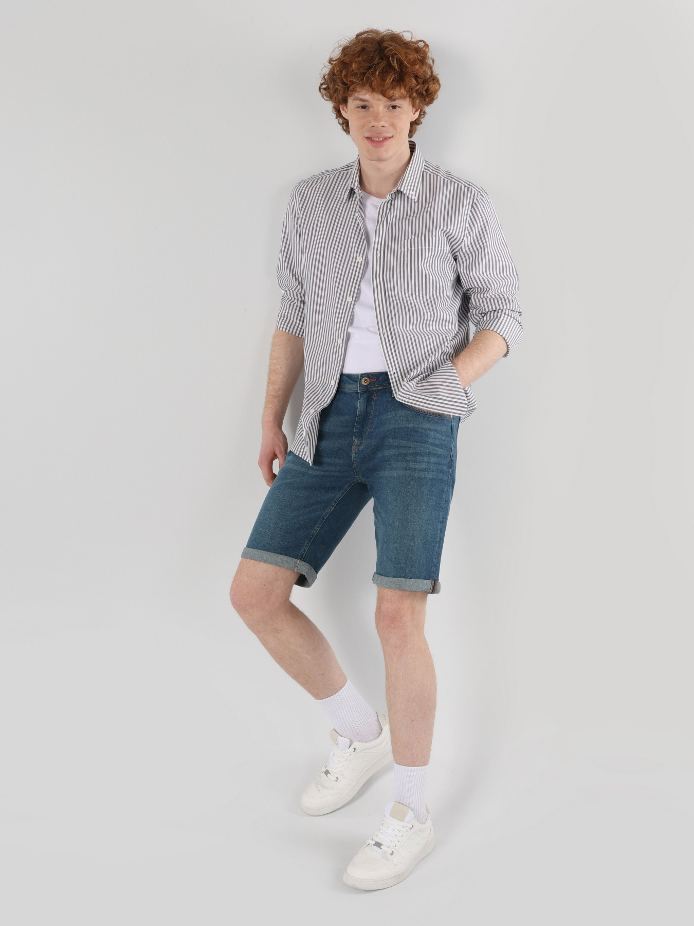 Сорочка Colin’s модель CL1062880WHT Фото