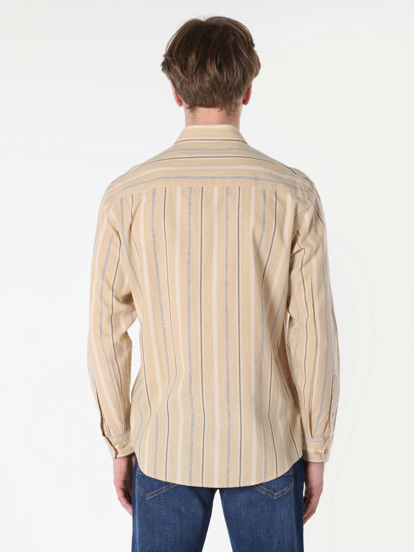 Сорочка Colin’s модель CL1063157BEI Фото