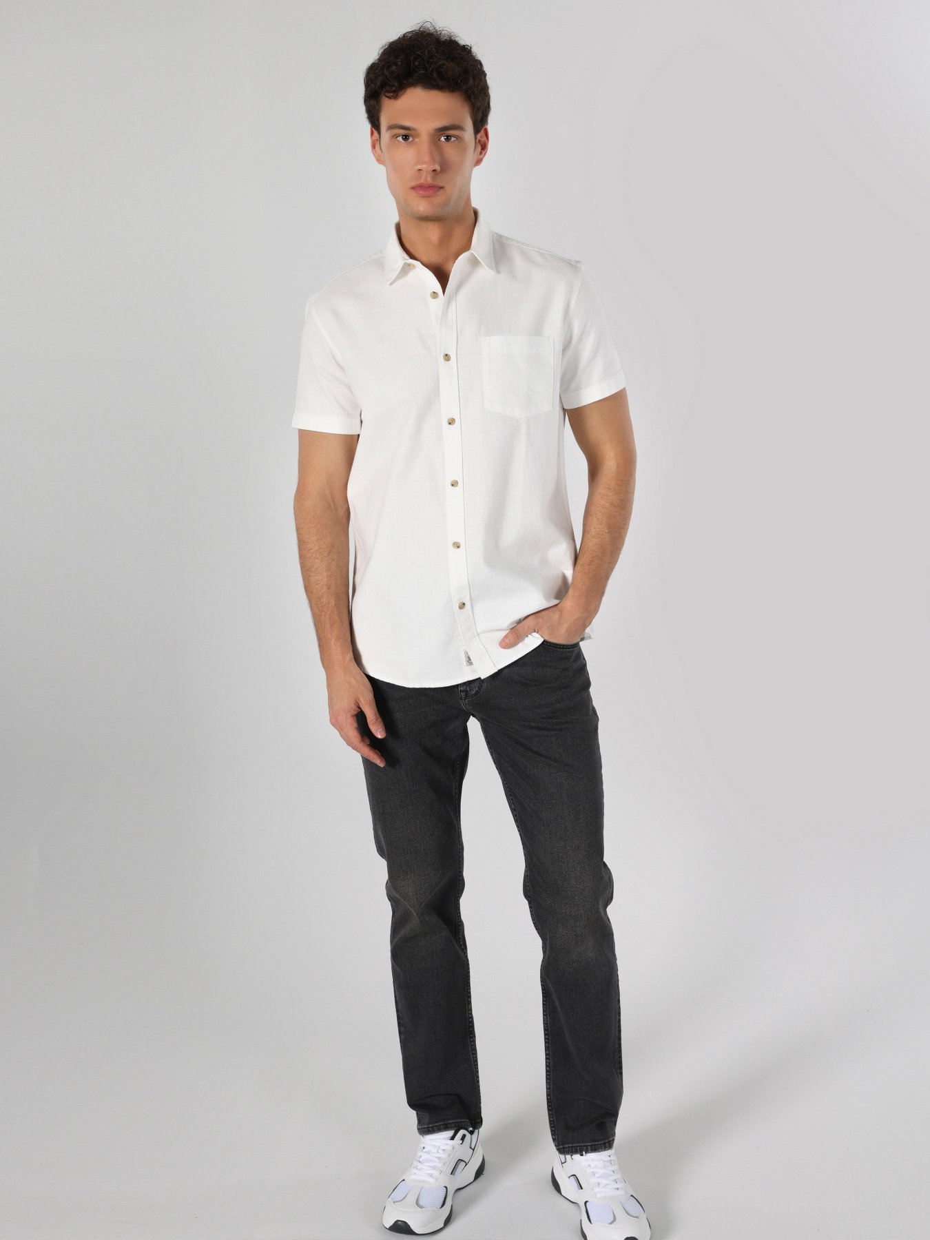 Сорочка Colin’s модель CL1063181WHT Фото