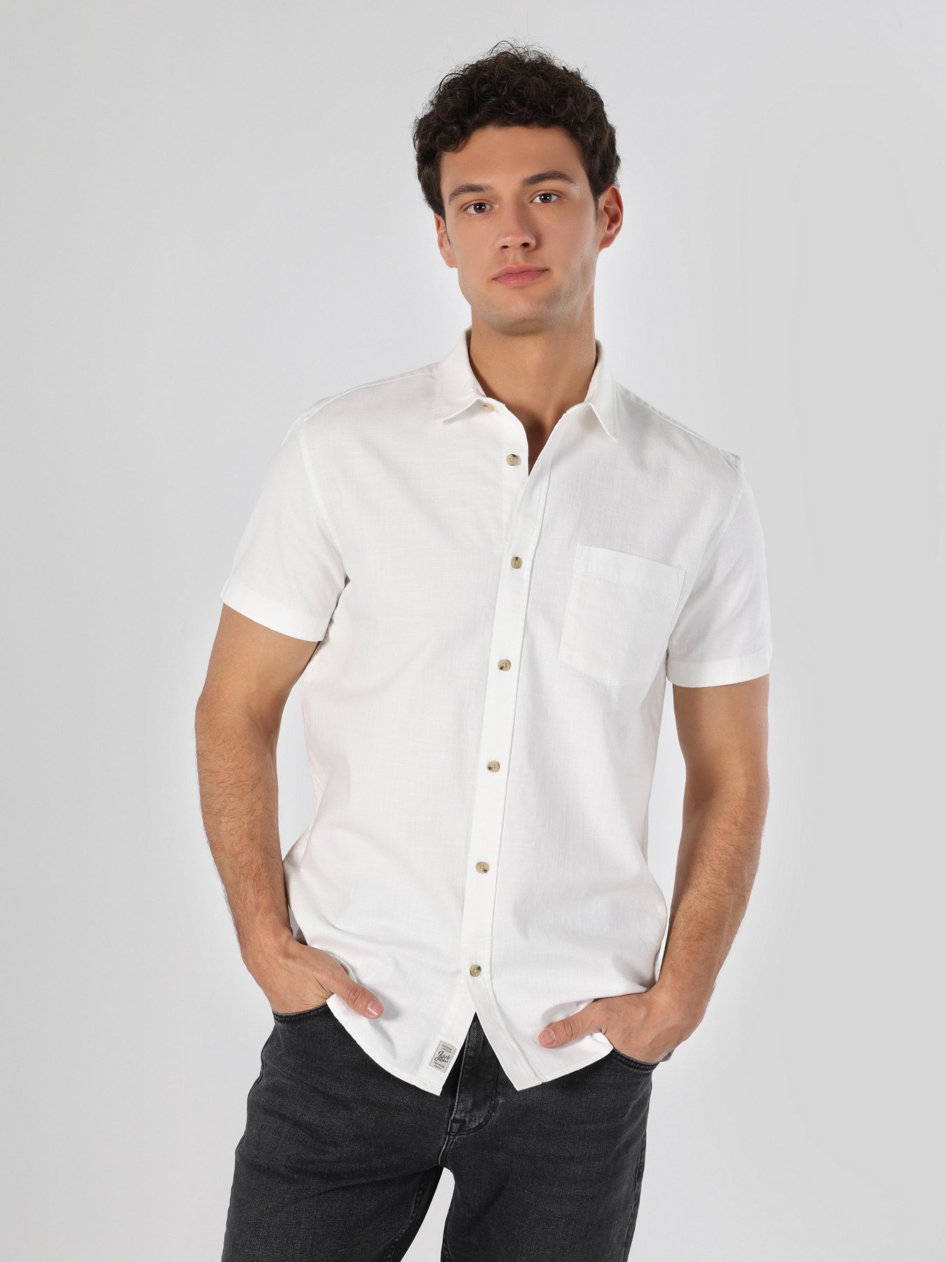 Сорочка повсякденна Colin’s модель CL1063181WHT Фото