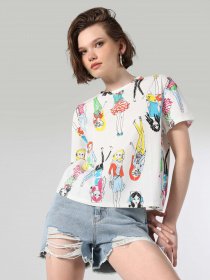 Футболка Colin’s модель CL1063291WHT Фото