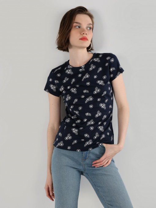 Футболка Colin’s модель CL1063446NAV Фото