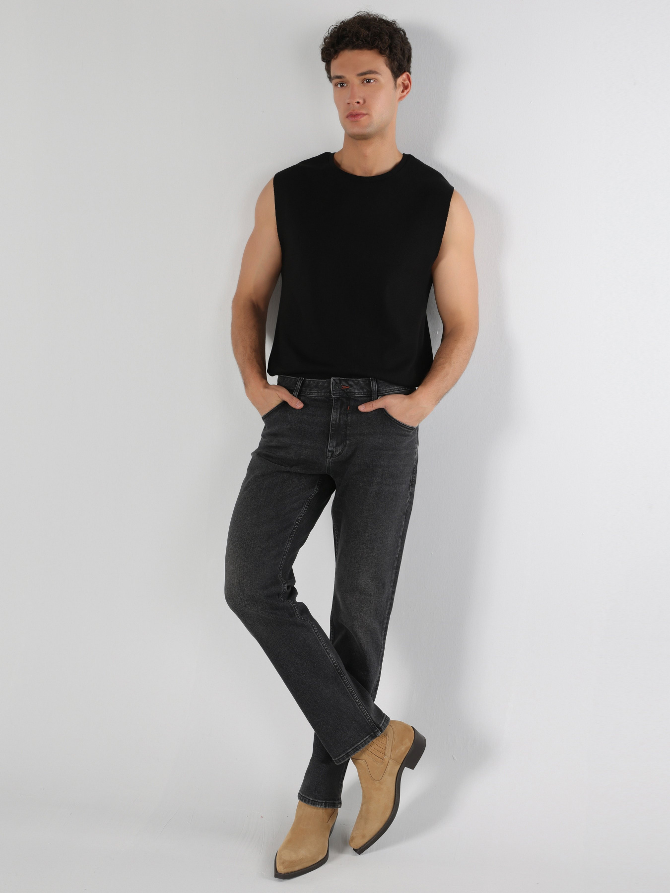 Прямые джинсы Colin’s 045 David модель CL1063536DN42578 Фото