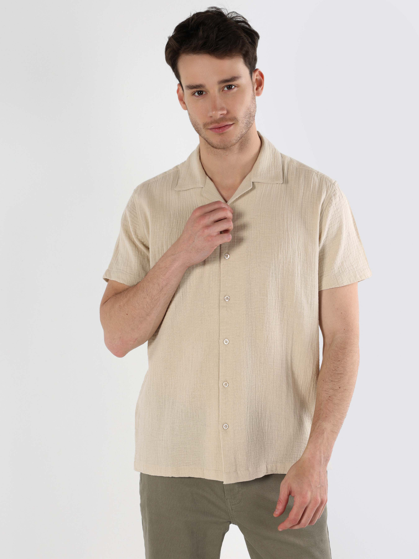 Рубашка Colin’s модель CL1063633BEI Фото