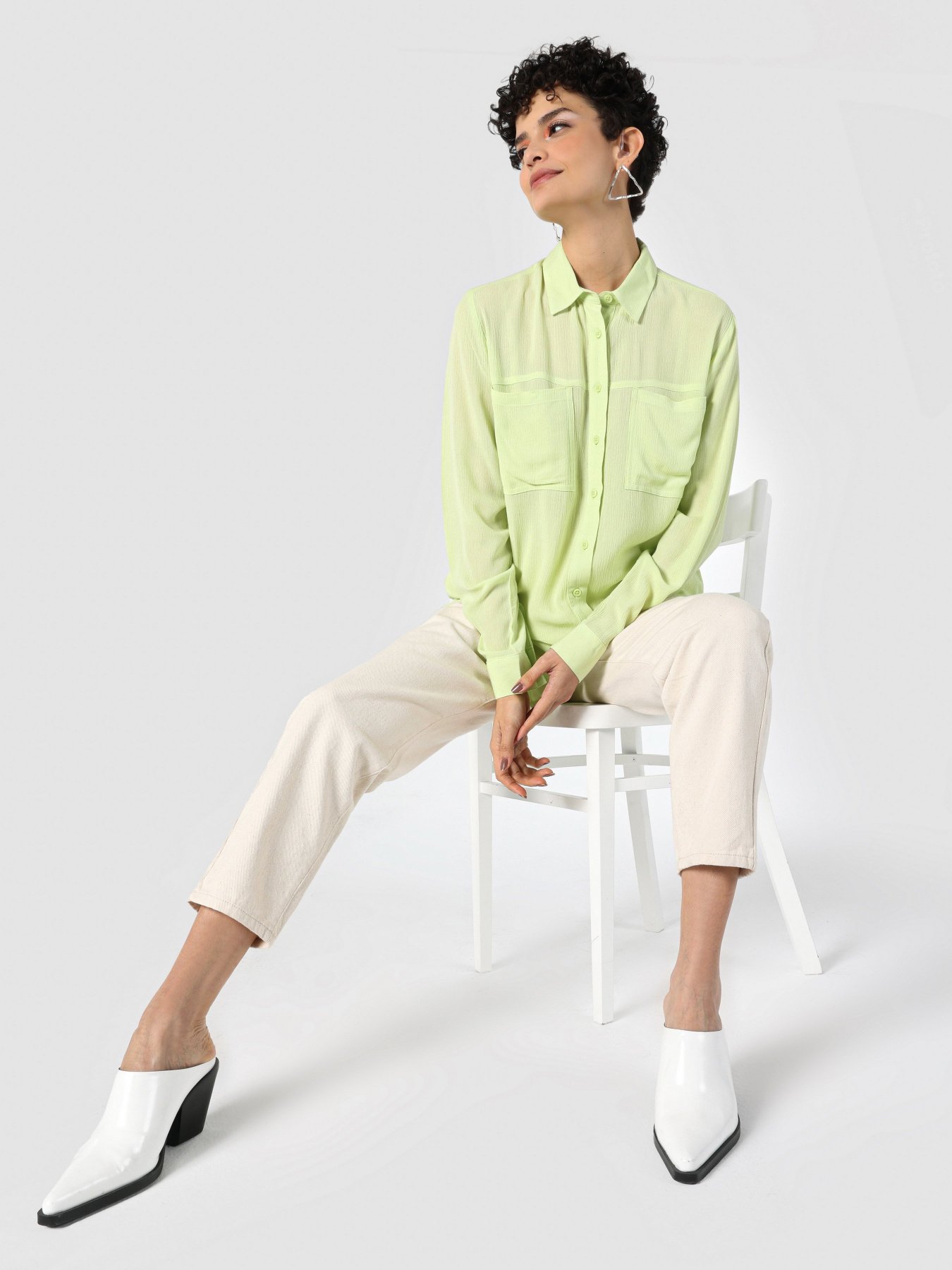 Рубашка повседневная Colin’s модель CL1063858AGR Фото