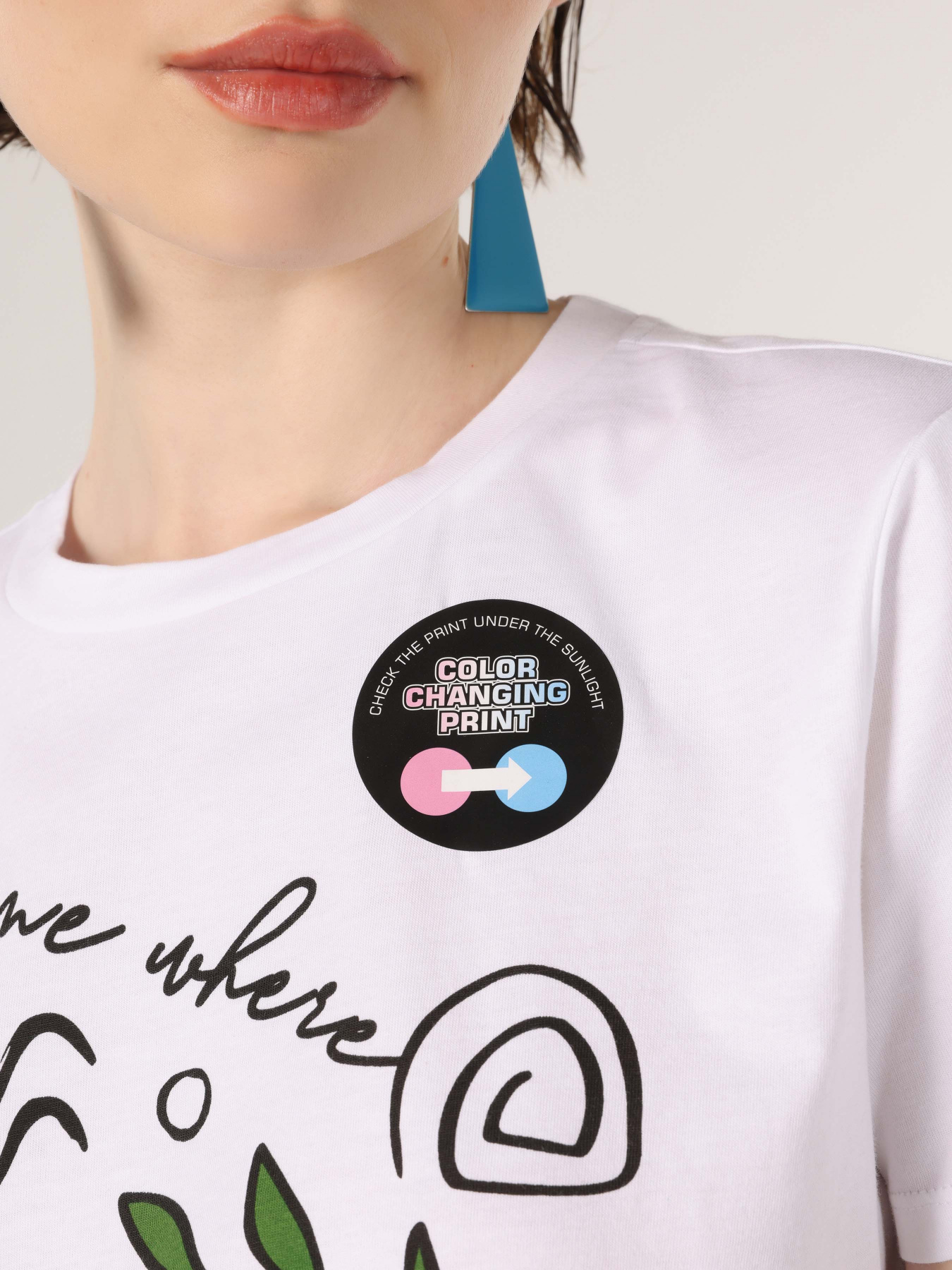 Футболка Colin’s модель CL1064068WHT Фото