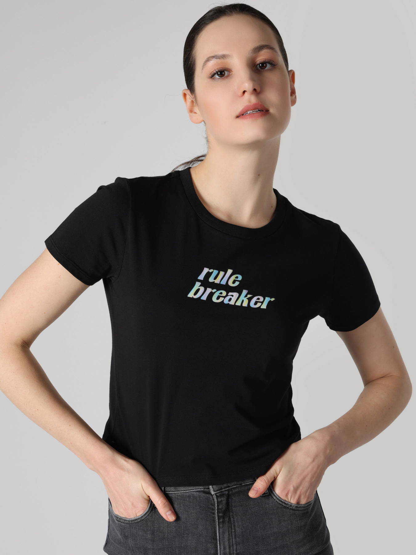 Футболка Colin’s модель CL1064083BLK Фото