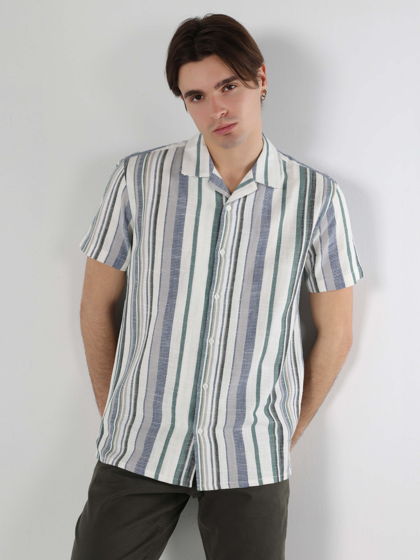 Сорочка повсякденна Colin’s модель CL1064177GRN Фото