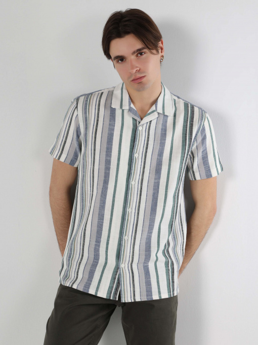 Рубашка повседневная Colin’s модель CL1064177GRN Фото