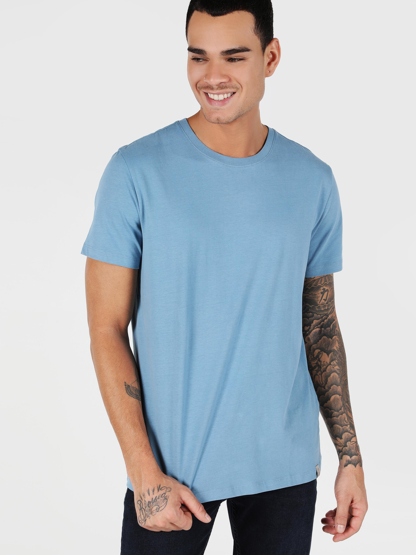 Футболка Colin’s модель CL1066598BLU Фото