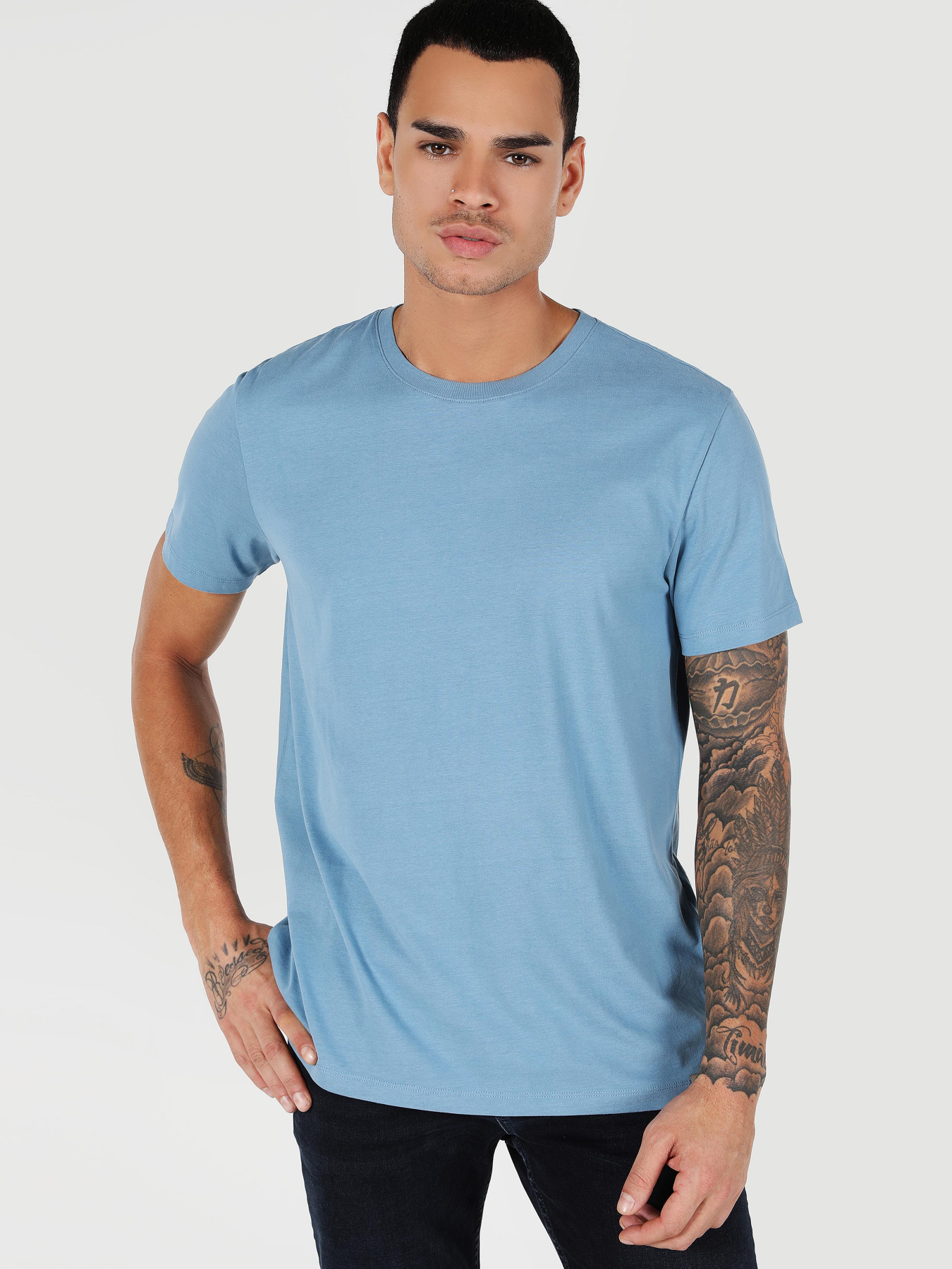 Футболка Colin’s модель CL1066598BLU Фото