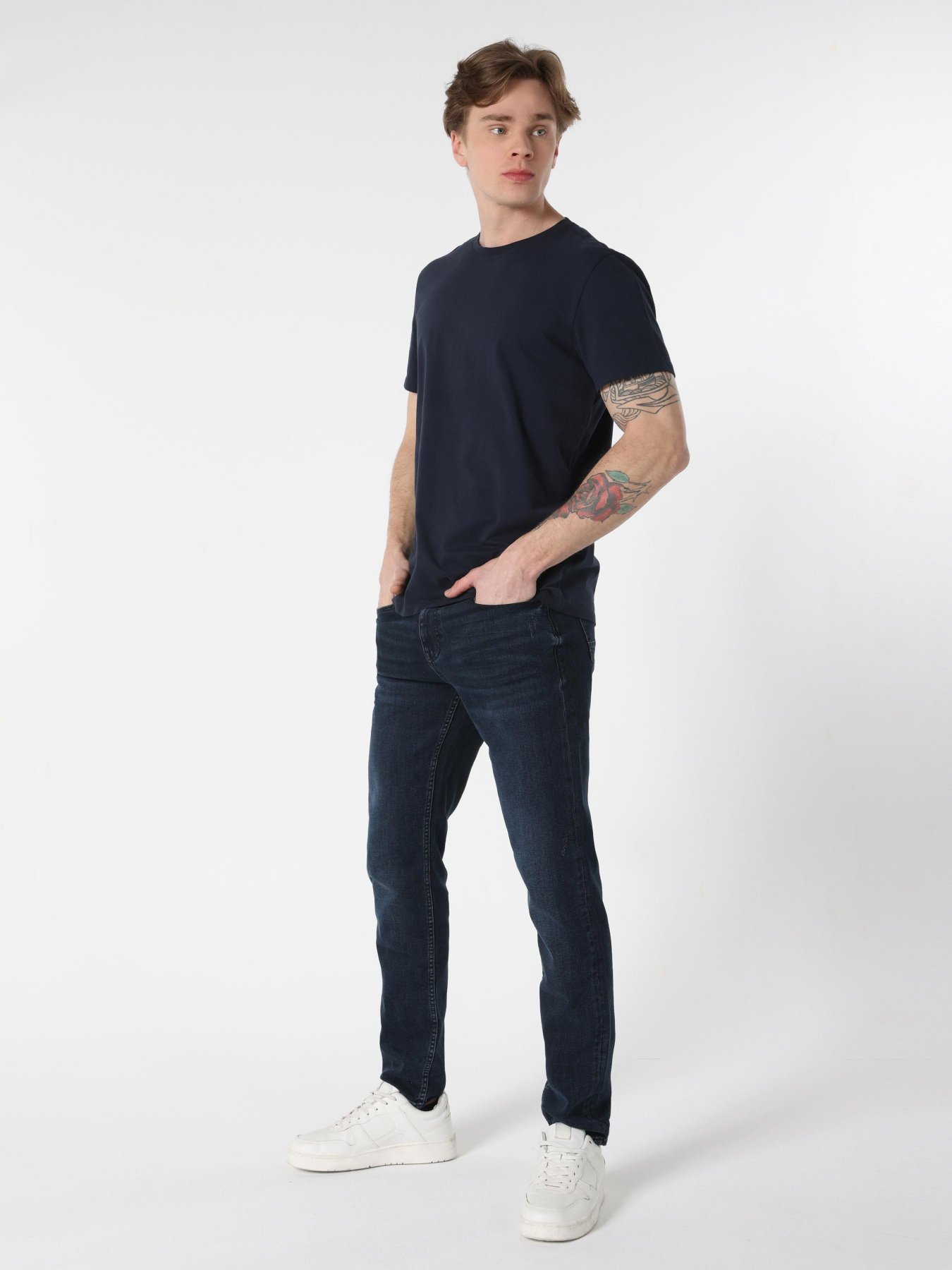 Футболка Colin’s модель CL1066598NAV Фото