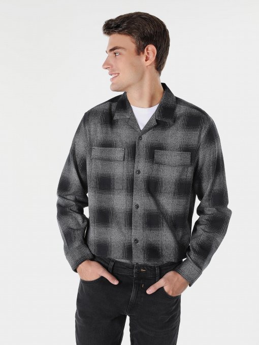 Сорочка Colin’s модель CL1049917BLK Фото