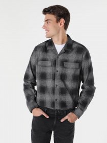 Рубашка повседневная Colin’s модель CL1049917BLK Фото