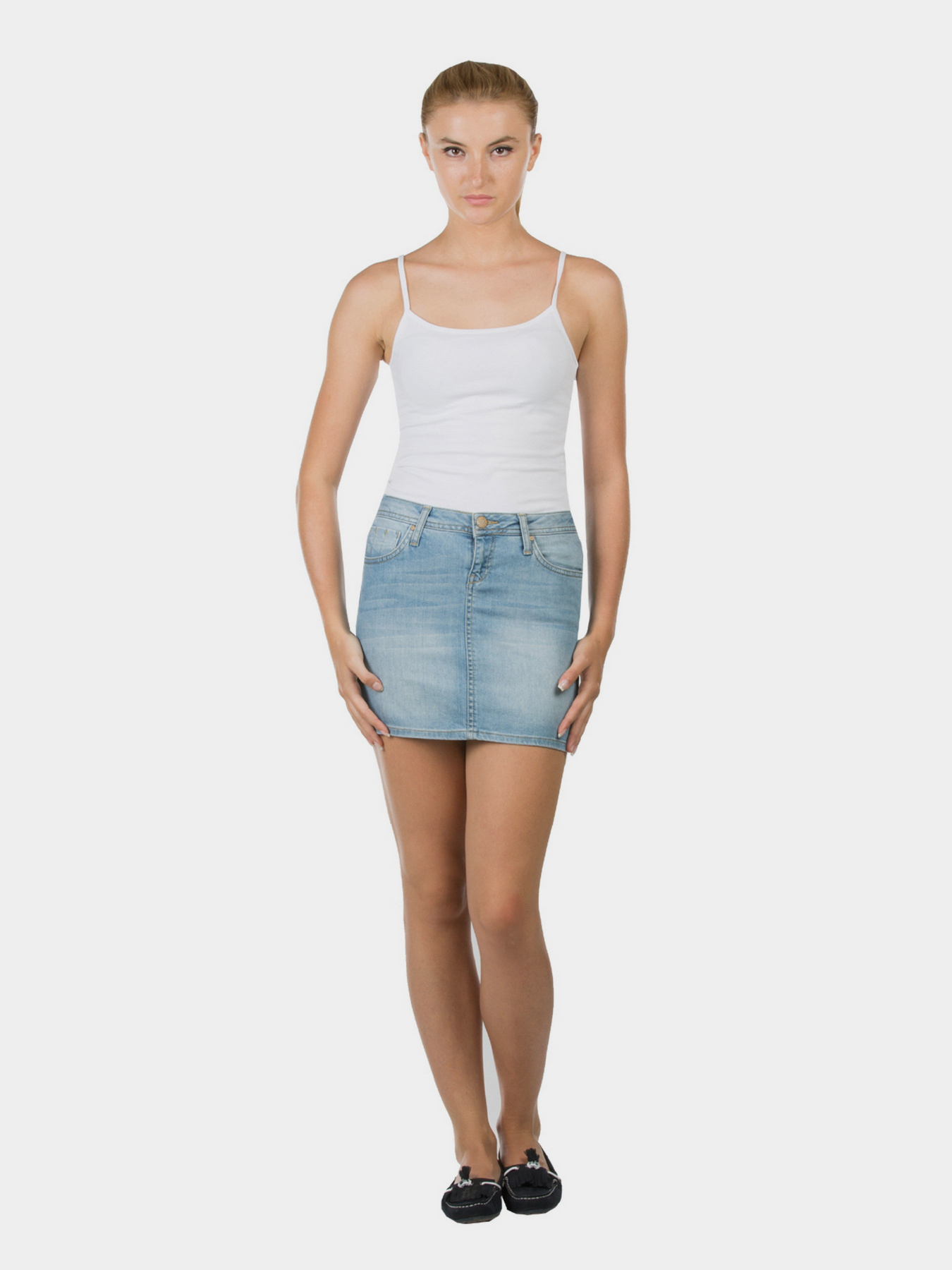 Спідниці Colin’s модель CL1009305DN04198 Спідниці Colin’s модель CL1009305DN04198 Фото