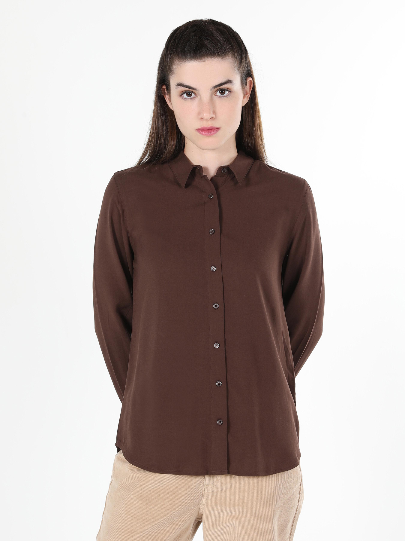 Рубашка повседневная Colin’s модель CL1050927DBR Фото