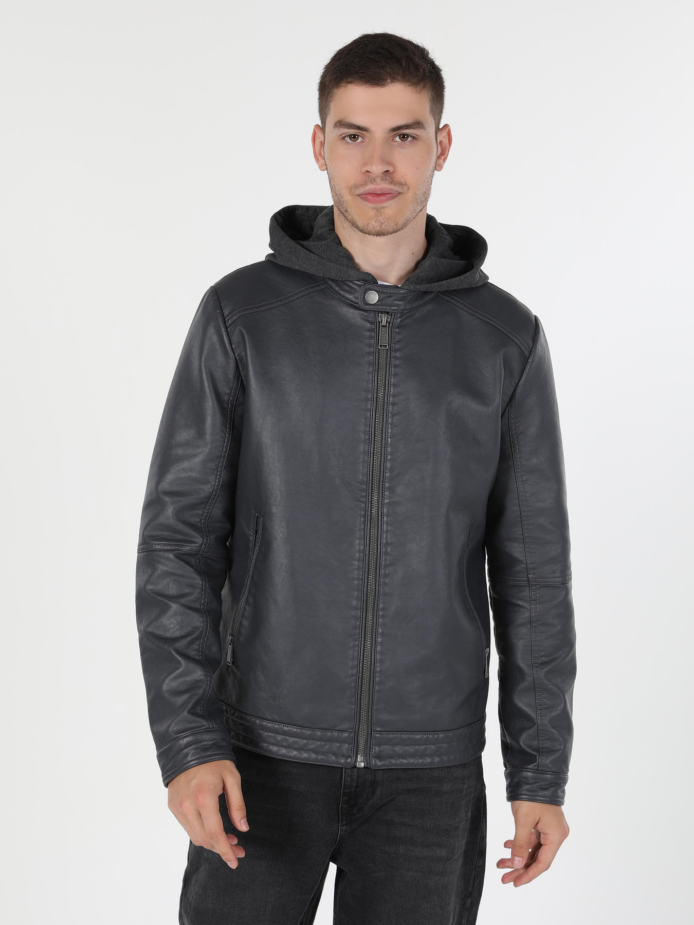 Демисезонная куртка Colin’s модель CL1054817GRA Фото