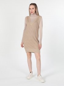 Платье мини Colin’s модель CL1059729BEI Фото