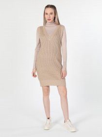 Сукня міні Colin’s модель CL1059729BEI Фото